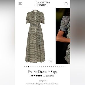 DAUGHTER OF INDIA Floral dress